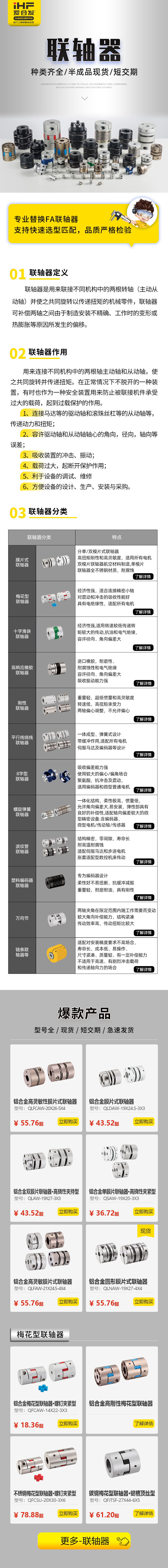 合發(fā)齒輪：這些聯(lián)軸器您都認(rèn)識嗎？